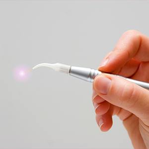 Laser dentistry hand tool