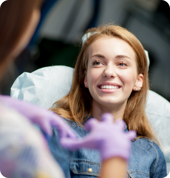 Smiling woman