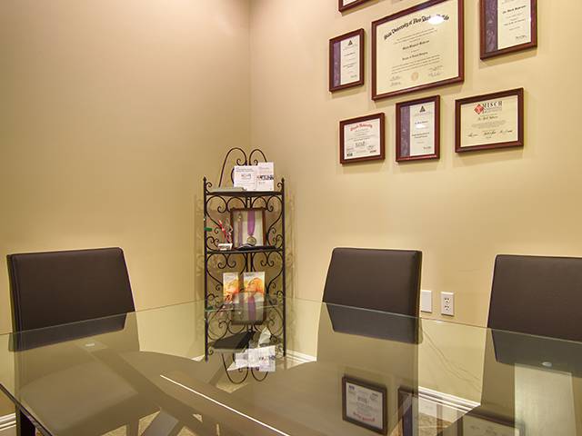 Dental consultation room