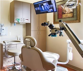 State-of-the-art dental exam room