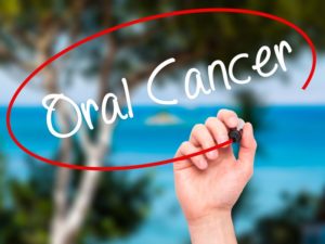 an oral cancer sign